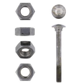 Cup Square Bolt & Nut - Ungalvanized